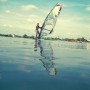 Винд - сёрфинг на голубом озере