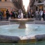 Roma, Piazza di Spagna <> Рим, фонтан на Испанской площади 