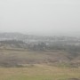 унылый утренний пейзаж Эфиопии